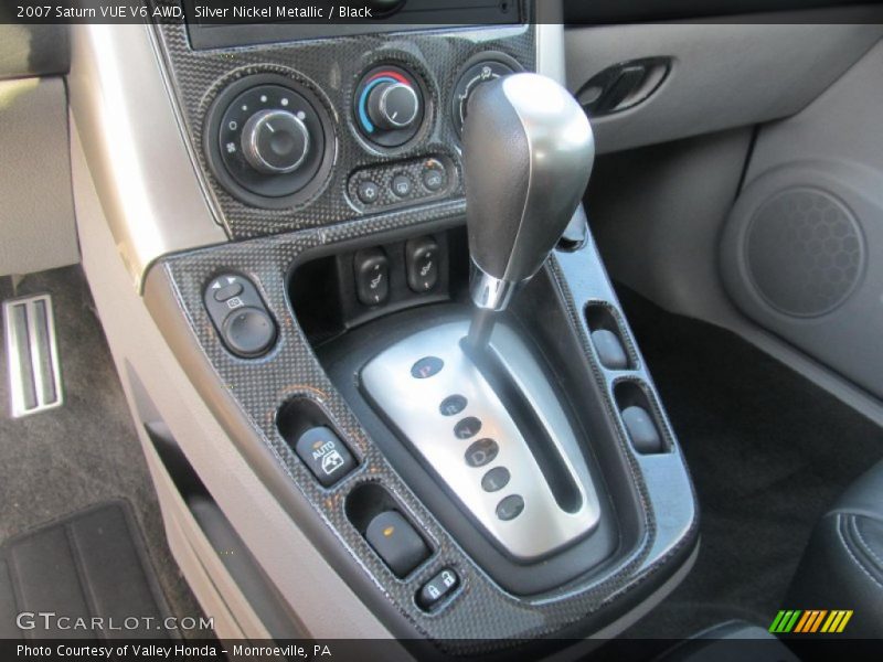 Silver Nickel Metallic / Black 2007 Saturn VUE V6 AWD