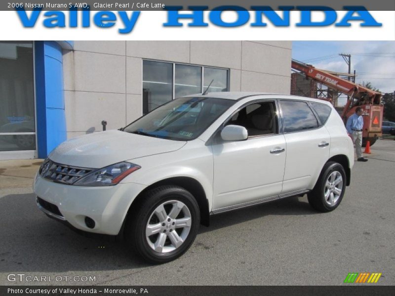 Glacier Pearl / Cafe Latte 2006 Nissan Murano S AWD