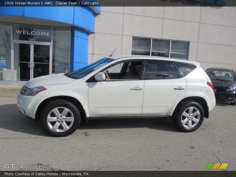 Glacier Pearl / Cafe Latte 2006 Nissan Murano S AWD