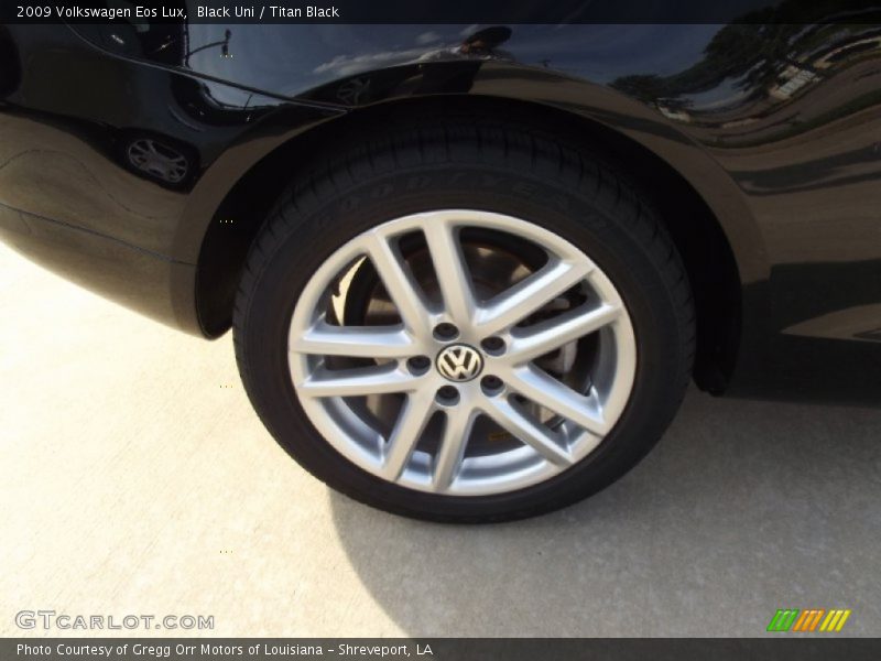 Black Uni / Titan Black 2009 Volkswagen Eos Lux