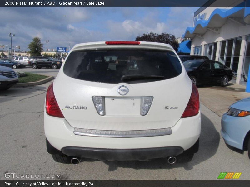 Glacier Pearl / Cafe Latte 2006 Nissan Murano S AWD