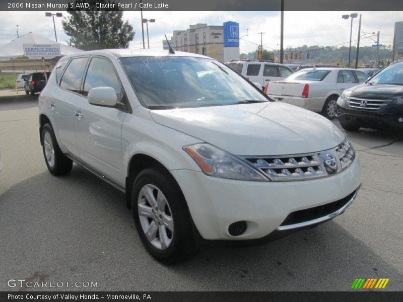 Glacier Pearl / Cafe Latte 2006 Nissan Murano S AWD