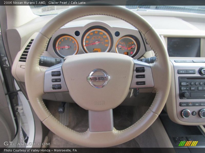 Glacier Pearl / Cafe Latte 2006 Nissan Murano S AWD