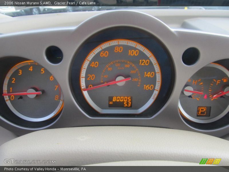 Glacier Pearl / Cafe Latte 2006 Nissan Murano S AWD