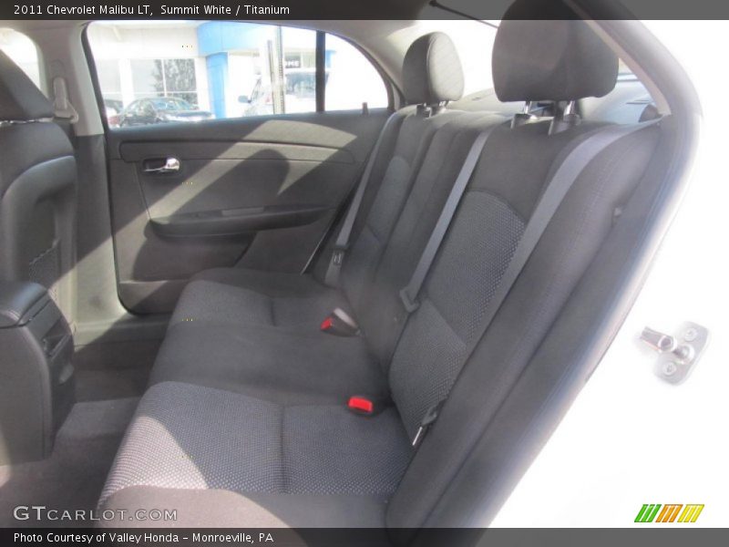 Summit White / Titanium 2011 Chevrolet Malibu LT