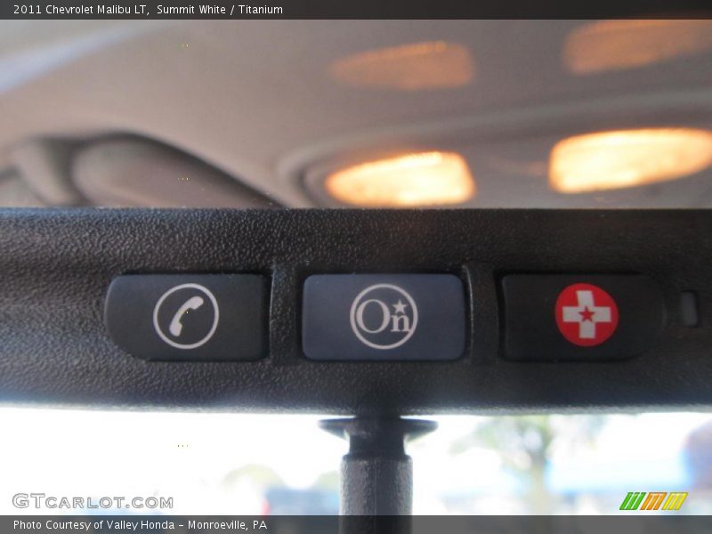 Summit White / Titanium 2011 Chevrolet Malibu LT