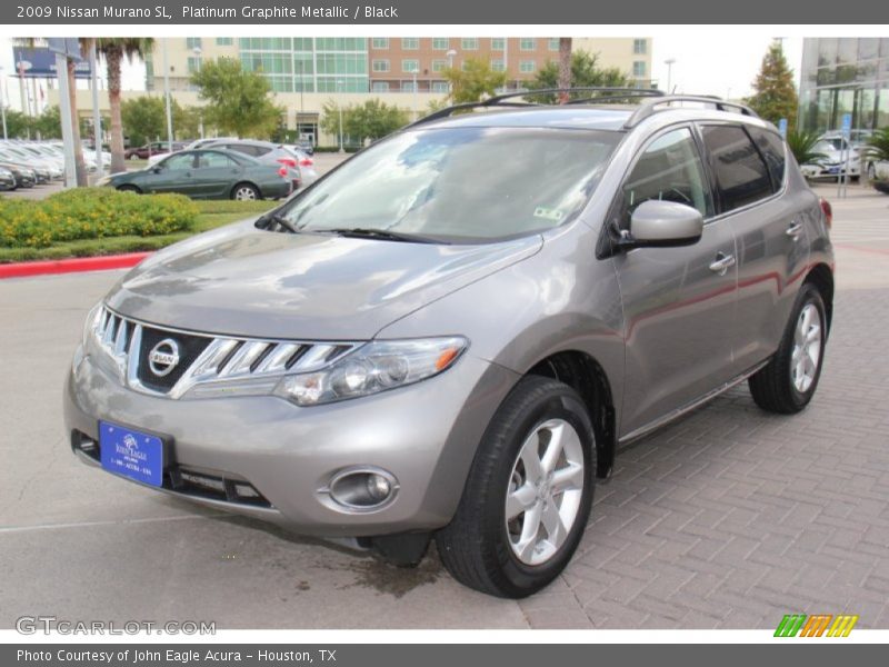 Platinum Graphite Metallic / Black 2009 Nissan Murano SL