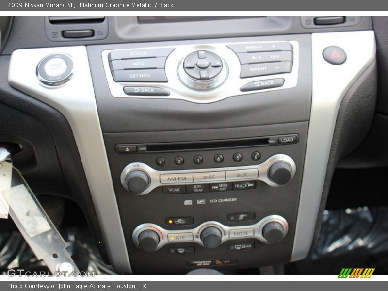 Platinum Graphite Metallic / Black 2009 Nissan Murano SL