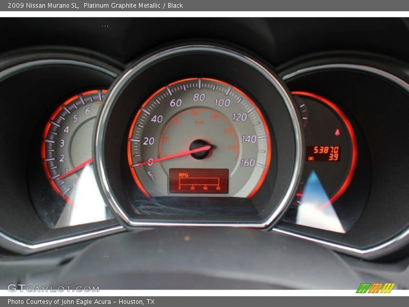Platinum Graphite Metallic / Black 2009 Nissan Murano SL