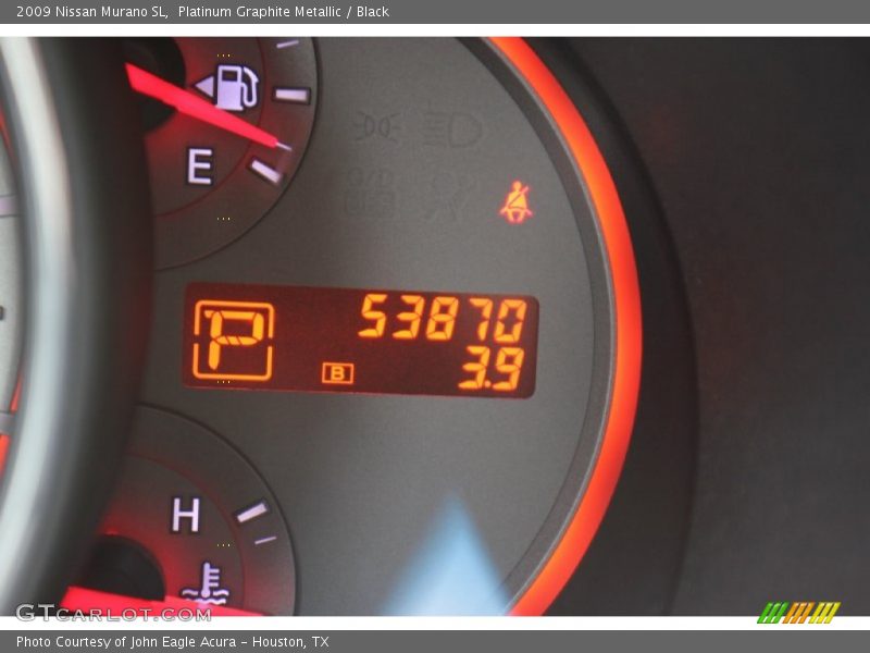 Platinum Graphite Metallic / Black 2009 Nissan Murano SL