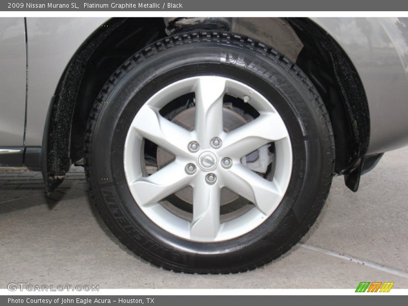 Platinum Graphite Metallic / Black 2009 Nissan Murano SL