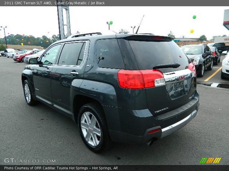 Cyber Gray Metallic / Jet Black 2011 GMC Terrain SLT AWD