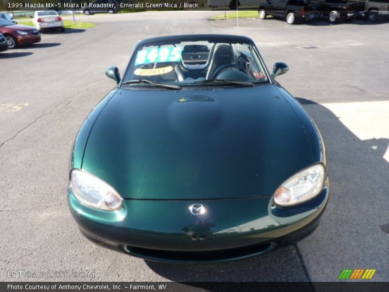 Emerald Green Mica / Black 1999 Mazda MX-5 Miata LP Roadster