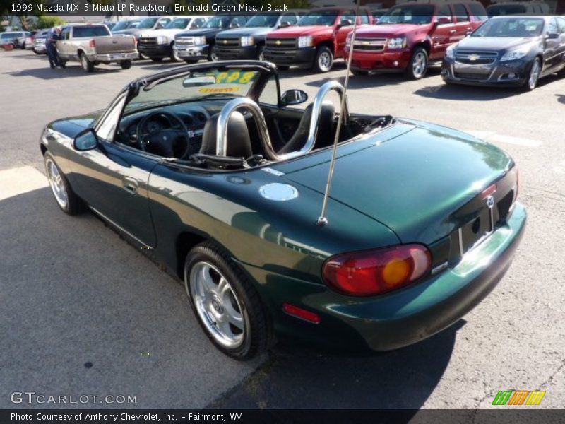 Emerald Green Mica / Black 1999 Mazda MX-5 Miata LP Roadster