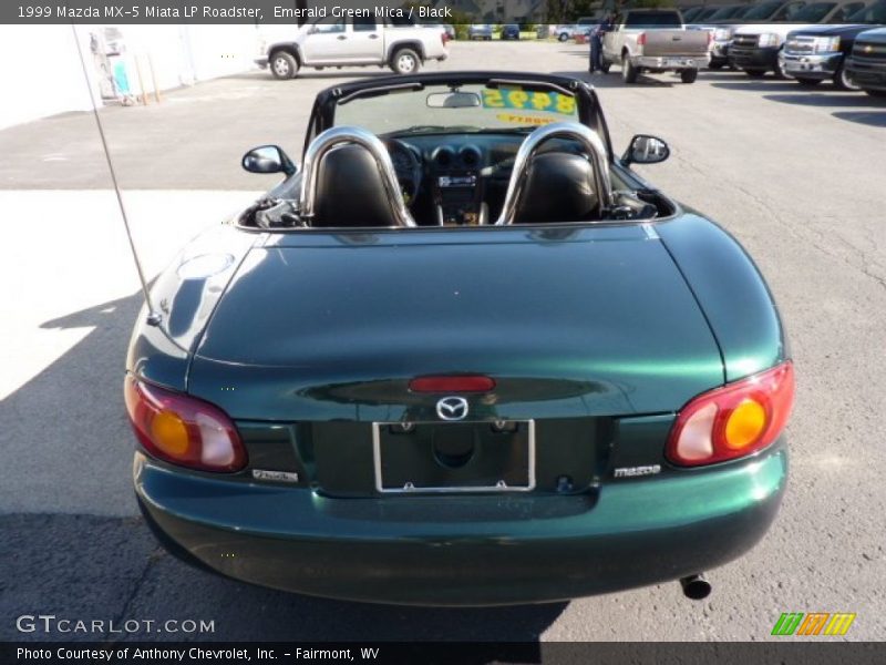 Emerald Green Mica / Black 1999 Mazda MX-5 Miata LP Roadster