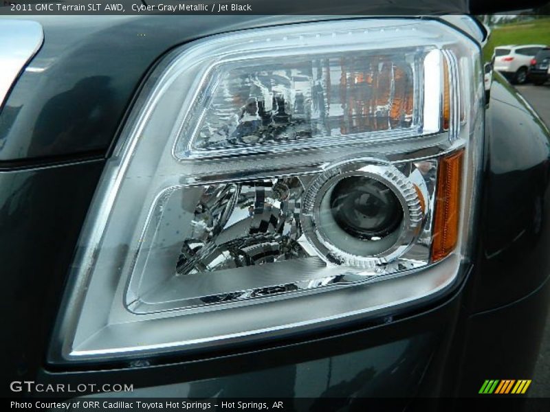 Cyber Gray Metallic / Jet Black 2011 GMC Terrain SLT AWD