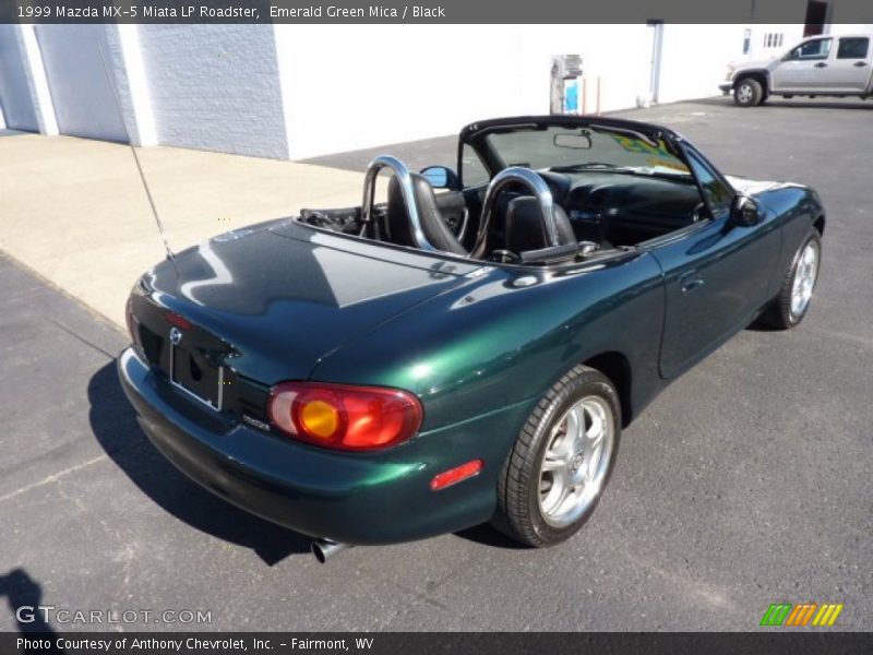 Emerald Green Mica / Black 1999 Mazda MX-5 Miata LP Roadster