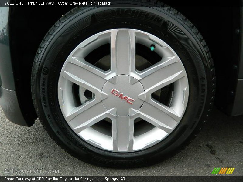 Cyber Gray Metallic / Jet Black 2011 GMC Terrain SLT AWD