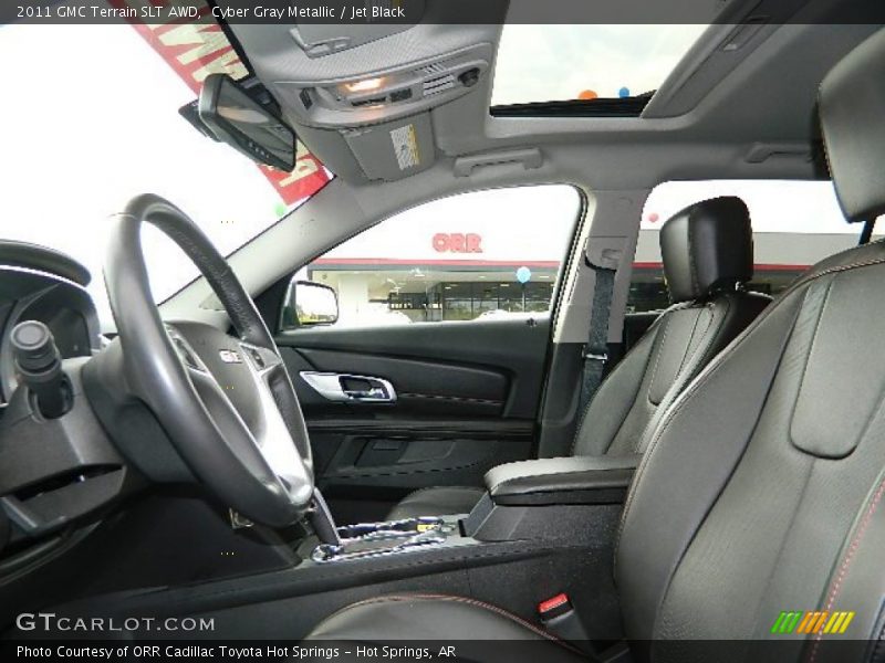 Cyber Gray Metallic / Jet Black 2011 GMC Terrain SLT AWD
