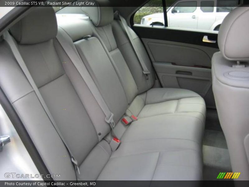 Radiant Silver / Light Gray 2009 Cadillac STS V8
