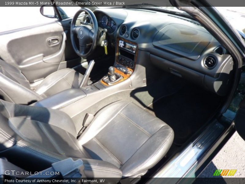 Emerald Green Mica / Black 1999 Mazda MX-5 Miata LP Roadster