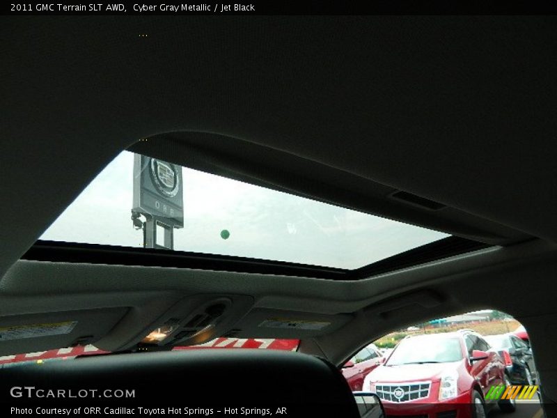 Cyber Gray Metallic / Jet Black 2011 GMC Terrain SLT AWD