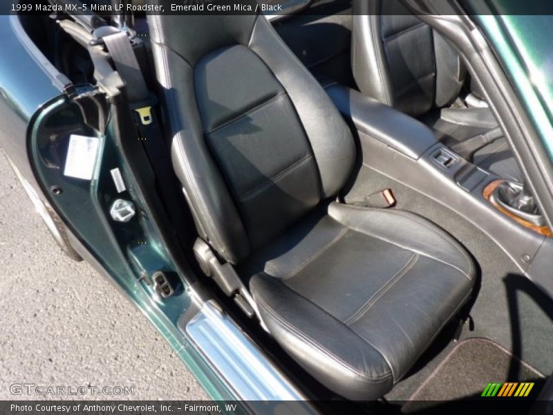 Emerald Green Mica / Black 1999 Mazda MX-5 Miata LP Roadster