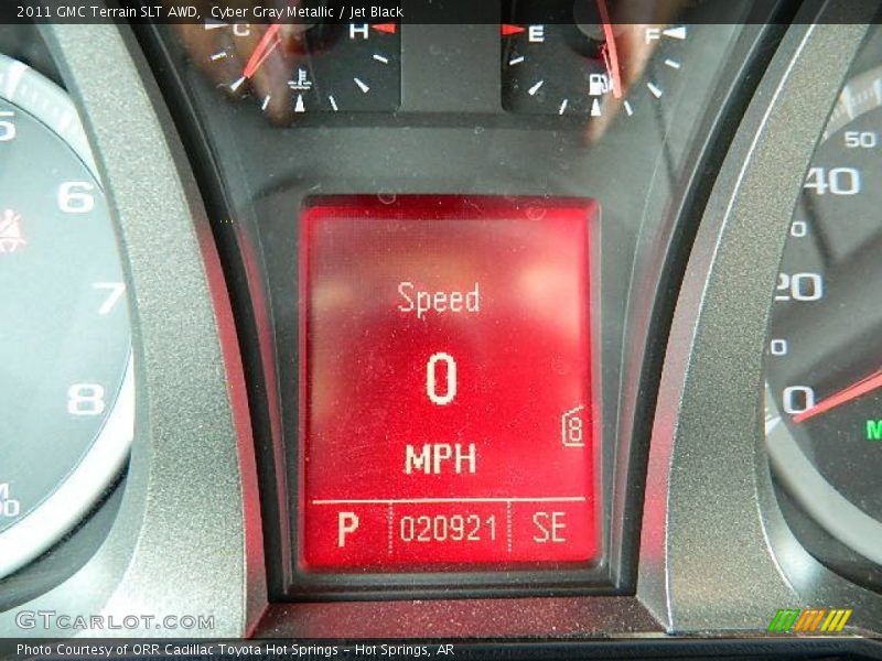 Cyber Gray Metallic / Jet Black 2011 GMC Terrain SLT AWD
