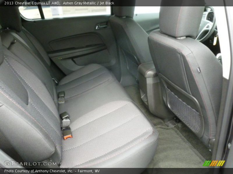 Ashen Gray Metallic / Jet Black 2013 Chevrolet Equinox LT AWD