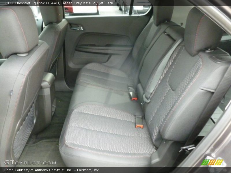 Ashen Gray Metallic / Jet Black 2013 Chevrolet Equinox LT AWD