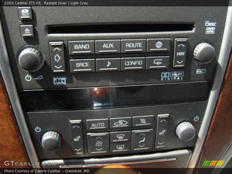 Radiant Silver / Light Gray 2009 Cadillac STS V8