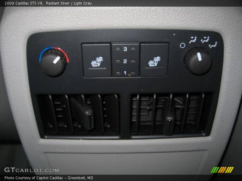Radiant Silver / Light Gray 2009 Cadillac STS V8