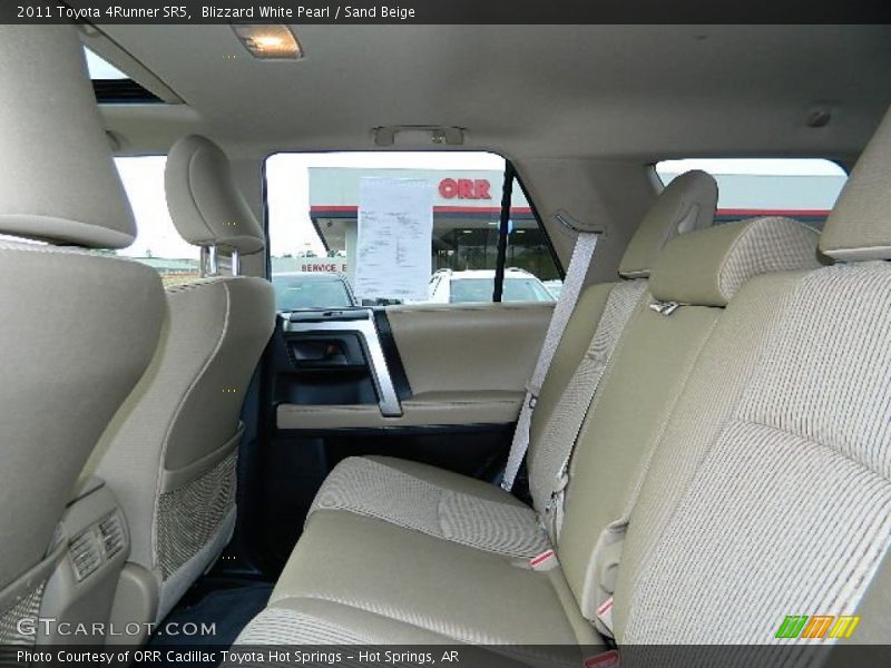 Blizzard White Pearl / Sand Beige 2011 Toyota 4Runner SR5