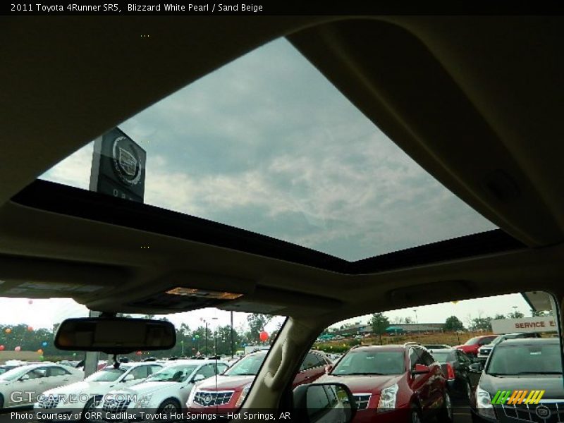 Blizzard White Pearl / Sand Beige 2011 Toyota 4Runner SR5