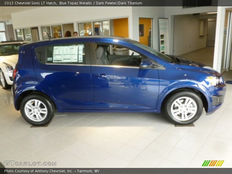  2013 Sonic LT Hatch Blue Topaz Metallic
