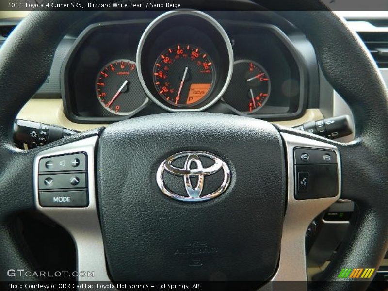 Blizzard White Pearl / Sand Beige 2011 Toyota 4Runner SR5