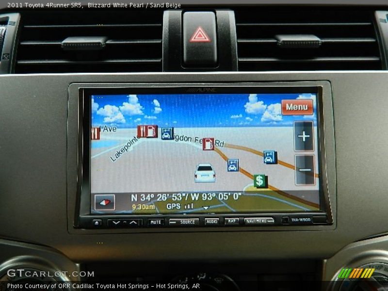 Blizzard White Pearl / Sand Beige 2011 Toyota 4Runner SR5