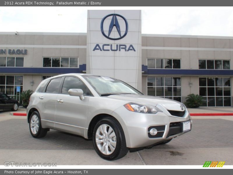 Palladium Metallic / Ebony 2012 Acura RDX Technology