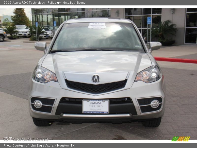 Palladium Metallic / Ebony 2012 Acura RDX Technology