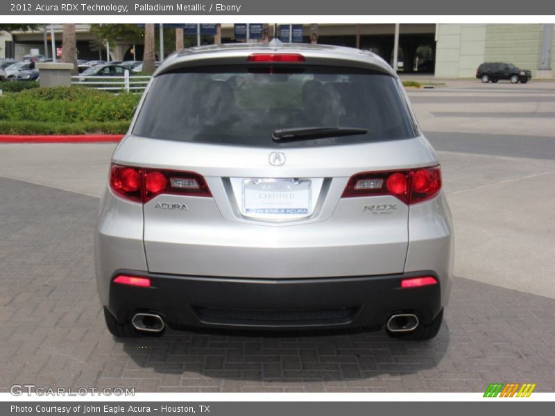 Palladium Metallic / Ebony 2012 Acura RDX Technology