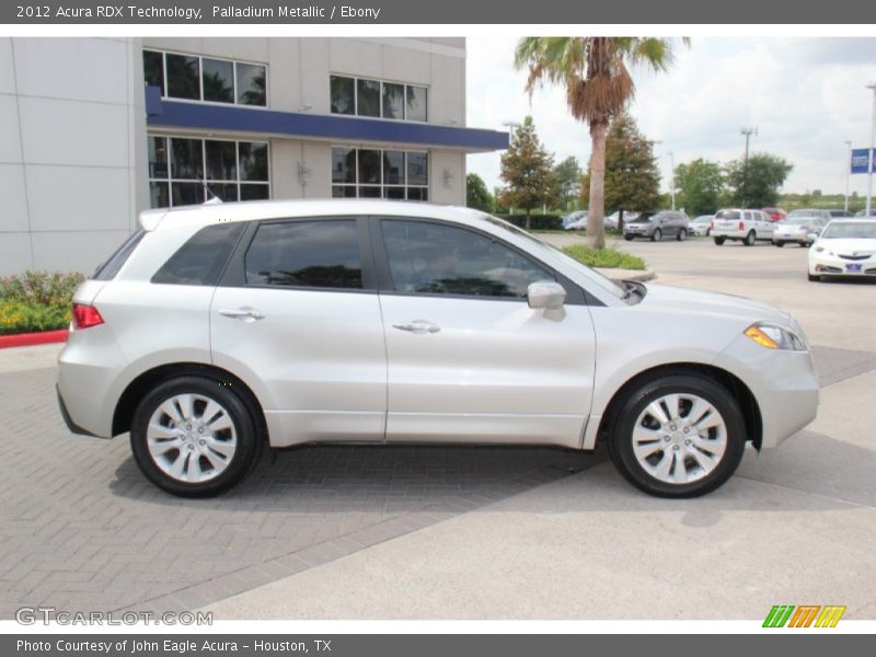 Palladium Metallic / Ebony 2012 Acura RDX Technology