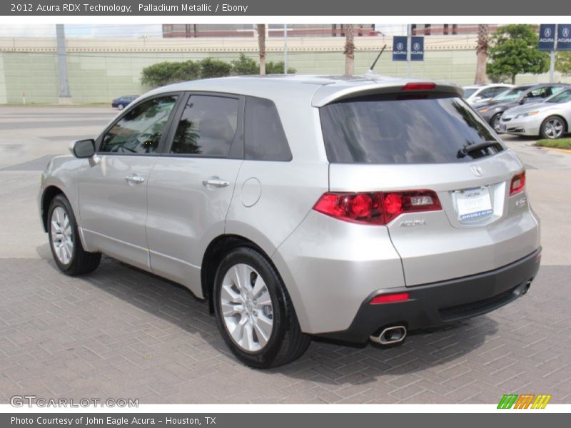 Palladium Metallic / Ebony 2012 Acura RDX Technology