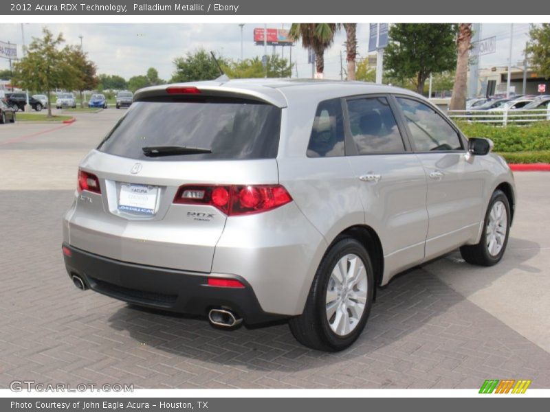 Palladium Metallic / Ebony 2012 Acura RDX Technology
