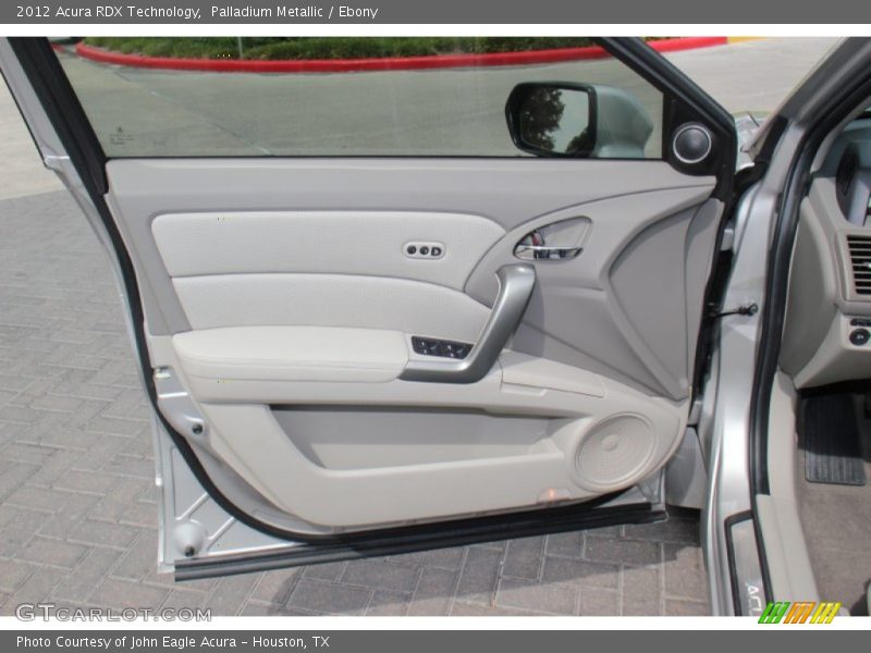 Palladium Metallic / Ebony 2012 Acura RDX Technology