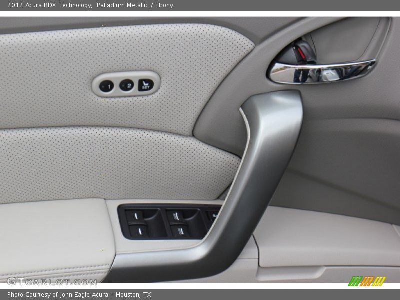 Palladium Metallic / Ebony 2012 Acura RDX Technology