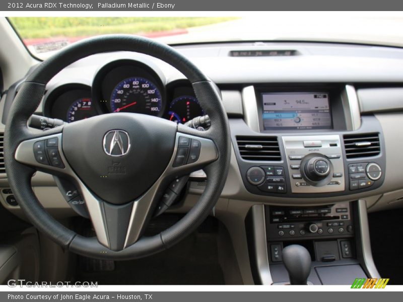 Palladium Metallic / Ebony 2012 Acura RDX Technology