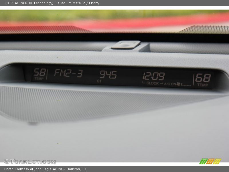 Palladium Metallic / Ebony 2012 Acura RDX Technology