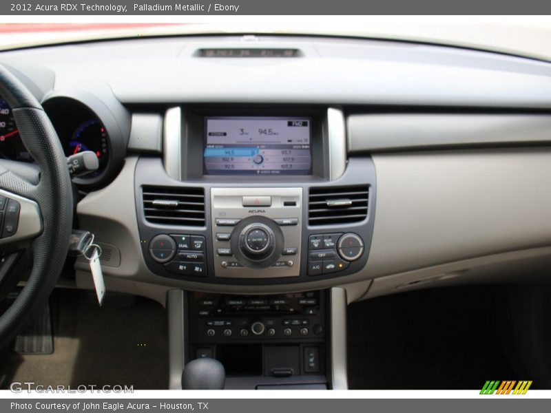 Palladium Metallic / Ebony 2012 Acura RDX Technology