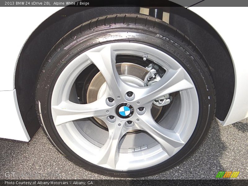  2013 Z4 sDrive 28i Wheel