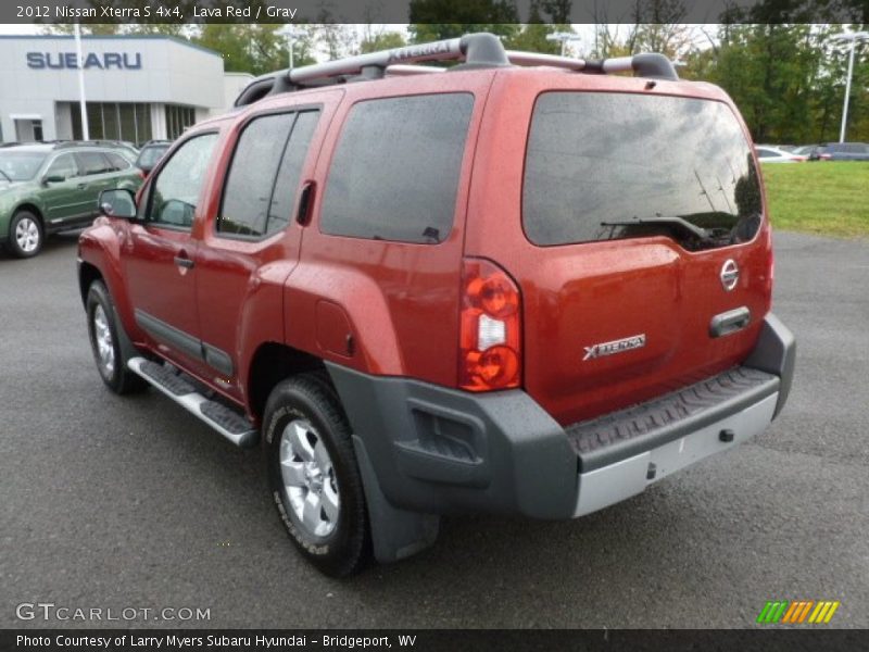 Lava Red / Gray 2012 Nissan Xterra S 4x4